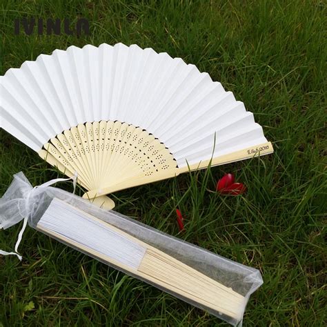 personalized folding fans for weddings